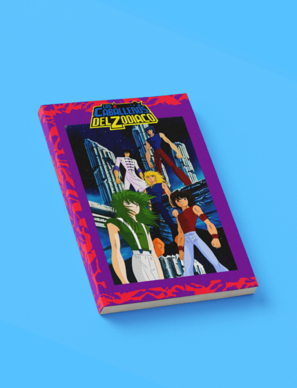 Portada Cuaderno Clásico Saint Seiya PDF-PNG